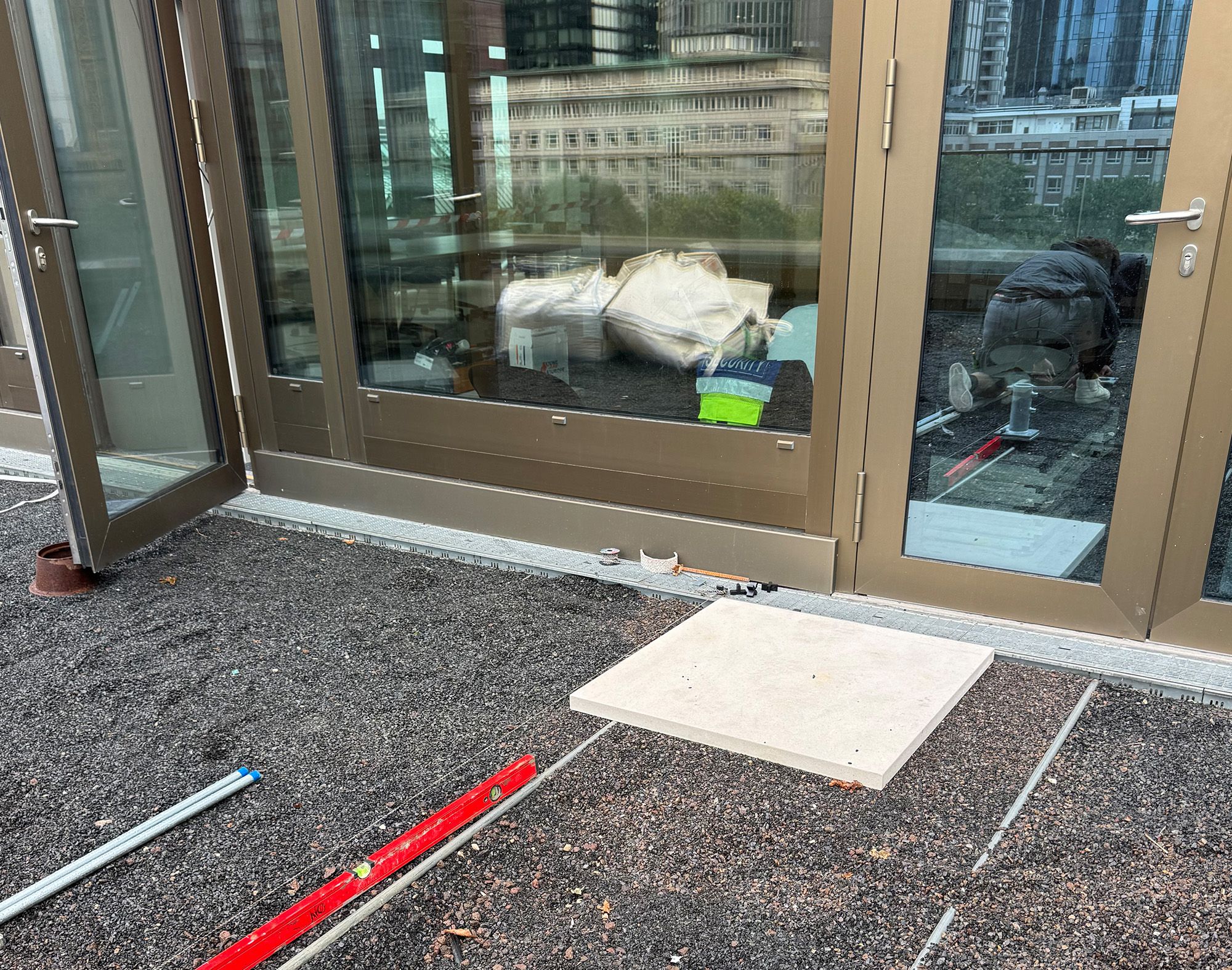 Natural stone floor project