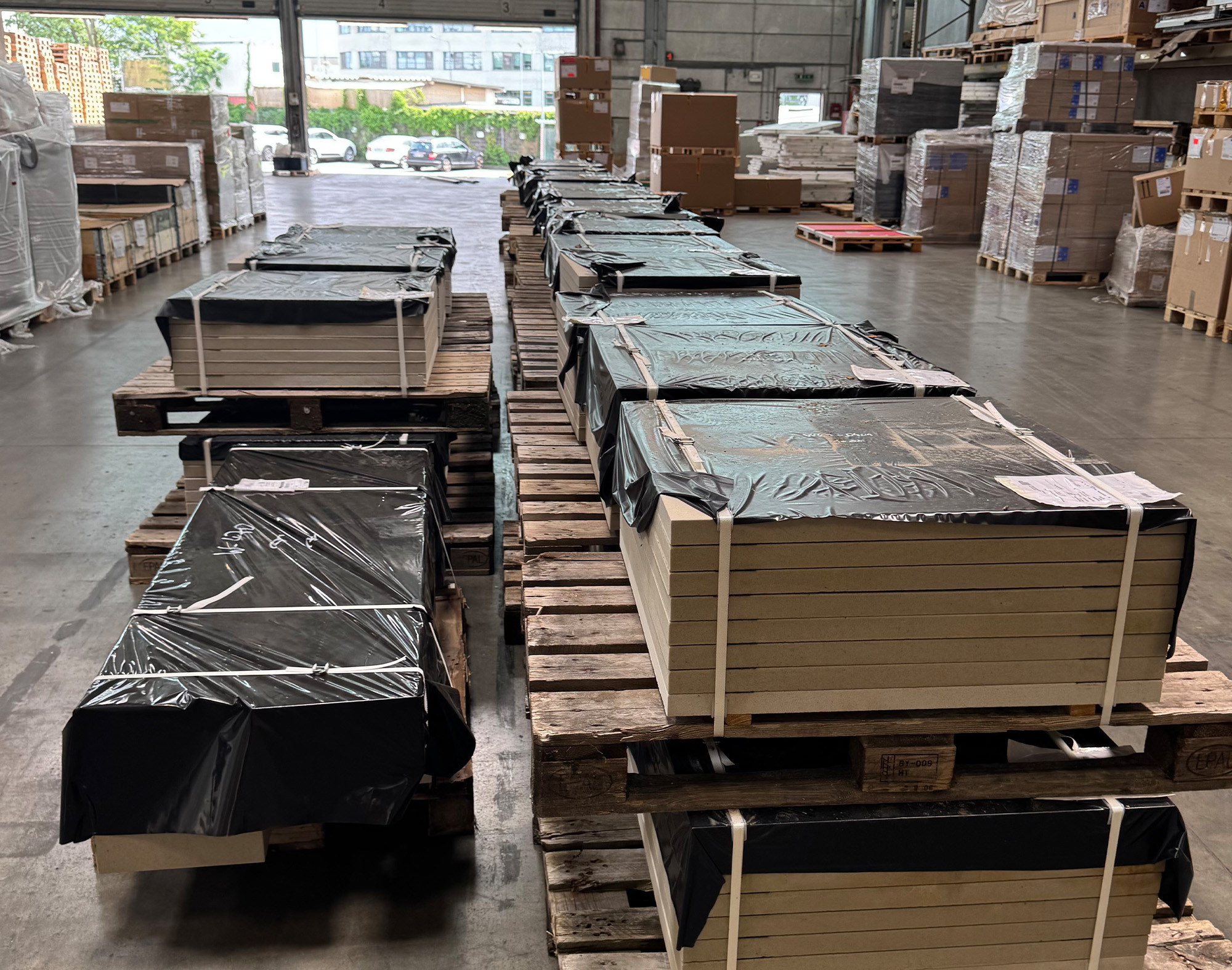 Natural stone restoration project