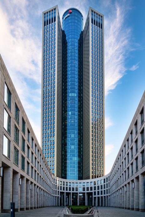  Natursteinfassade Sanierung und Projektbetreuung Tower 185 Frankfurt