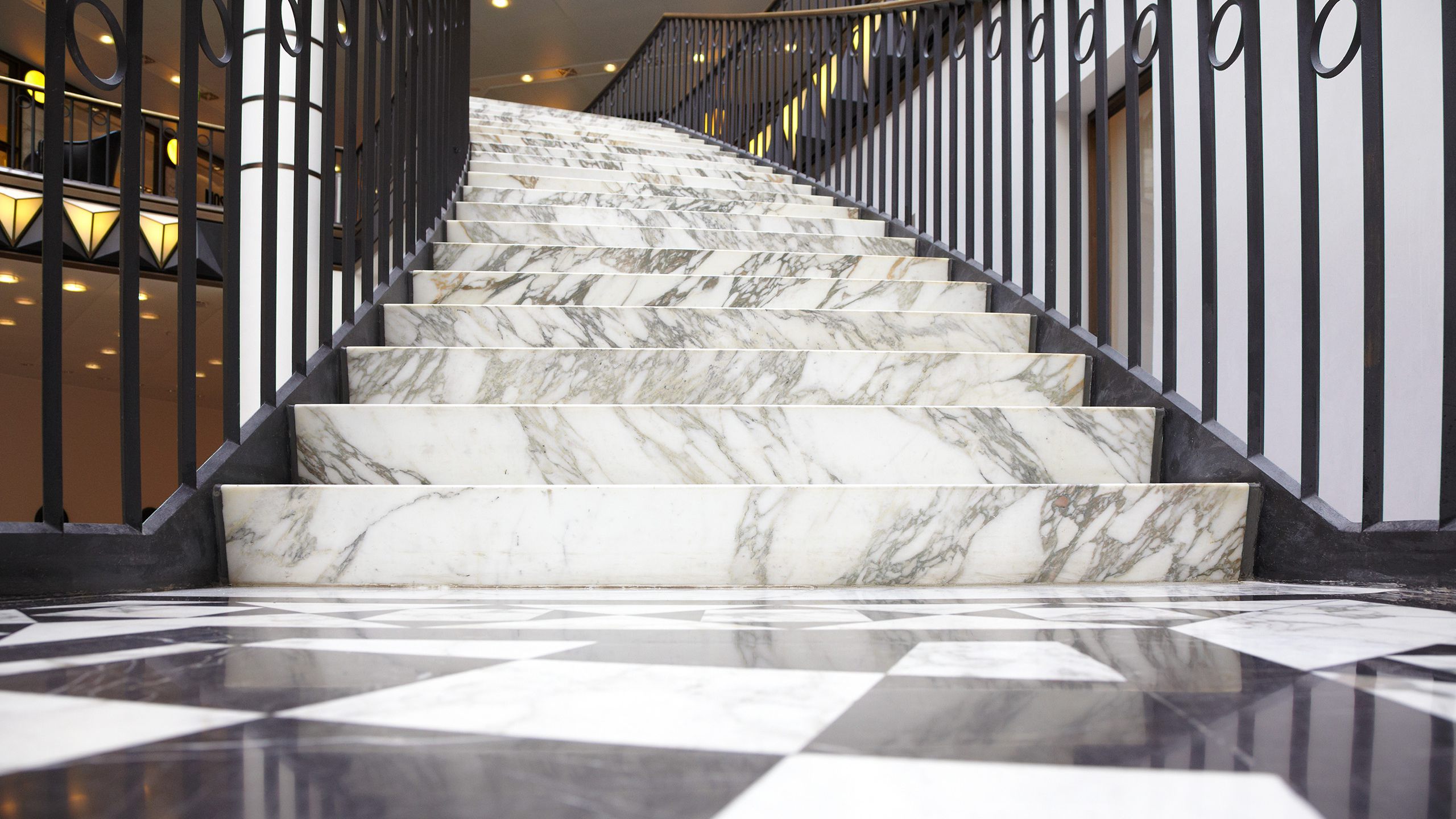 Marble staircase construction, renovation, interior and exterior areas