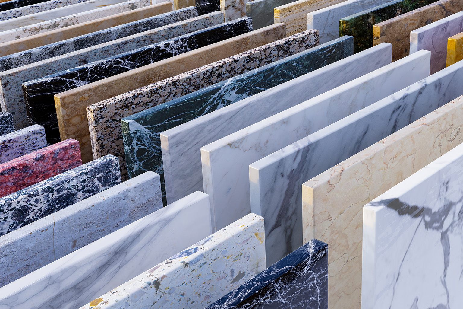 Natural stone slabs for renovation and installation in Rhine-Main region
